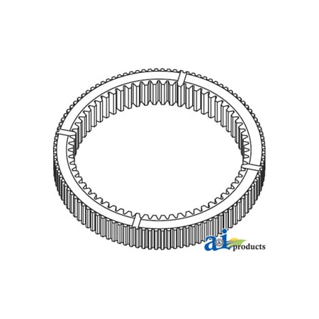 A & I Products Gear, 3rd Planetary Brake, Powershift Trans 11" x12" x2" A-R59135